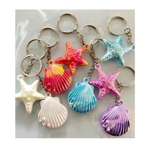 Llavero de Concha Marina Hecho a Mano, Amuleto de Playa, Concha Natural, Accesorio Oceánico, Regalo para Bolsos y Viajes de Verano - Product Image 1
