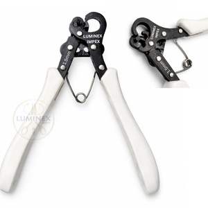 Pince à boucler les fils pour bijoux, outil de bouclage en une seule étape, acier inoxydable, léger, haute qualité, pour la fabrication de bijoux, la perlage, le bricolage, 3 mm - Product Image 2