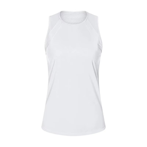 New Arrivals Low Moq Women's <b>Purple</b> O-Neck Knitted <b>Tank</b> <b>Top</b> Solid Color Quick Dry Casual Sleeveless <b>Top</b> - Product Image 6