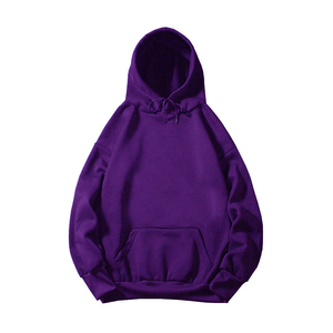 Sudadera con Capucha Personalizada para Hombre, de Felpa Gruesa, Estilo Holgado, para Entrenamiento y Gimnasio, Color Blanco Liso - Product Image 5