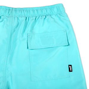Shorts de plage en polyester à cordon de serrage grande taille, shorts de sport, de natation et de course personnalisés pour hommes - Product Image 4