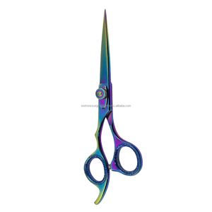Tijeras Profesionales para Cortar Cabello de Barbero, 6.5 Pulgadas, Acero Inoxidable, Multicolor, Cuchillas de Precisión, Venta al Por Mayor OEM INSTRONIX SURGICAL - Product Image 5