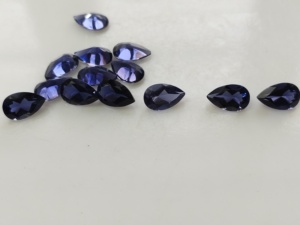 Natural Purple Iolite 8x5MM Pear Cut Best Quality Loose Gemstone with Pleochroic Effects for Jewelry Making - Product Image 5