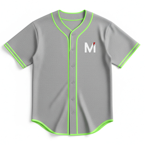 2026 New Style Baseball Jersey Eco Friendly Fabric Breathable Full Button Sportswear <b>Custom</b> Branding Baseball <b>Uniform</b> - Product Image 5