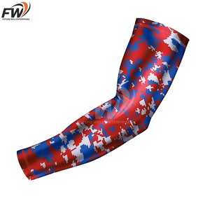 Mangas de brazo deportivas personalizadas para baloncesto, béisbol, ciclismo, protección solar y UV, para hombres y mujeres - Product Image 6