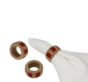 Anillo para Servilletas de Boda Ecológico, Bonito, de Bambú, Ancho Estándar, Forma Redonda - Product Image 1