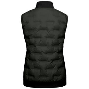 Chaleco acolchado sin mangas, ligero, impermeable, transpirable, cortavientos, plegable, de talla grande, para mujer, de poliéster, para invierno. - Product Image 2