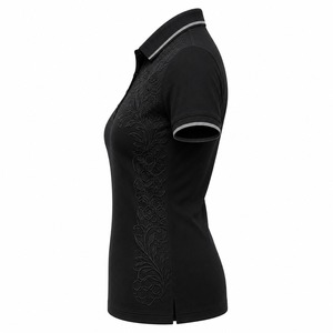 Nouveau modèle 2026 – Polo décontracté pour femme de haute qualité, personnalisé, à manches courtes, imprimé tendance avec logo - Product Image 5