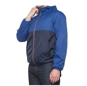 Veste coupe-vent d'extérieur en polyester imperméable personnalisée de haute qualité, produit d'usine en promotion pour l'été, grandes tailles, nouveauté - Product Image 2