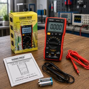 Multímetro Digital TRMS Kusam Meco KM-60 T con Medición de Capacitancia y Frecuencia para Uso Industrial - Product Image 3