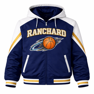 เสื้อแจ็คเก็ตโค้ชบาสเกตบอลมืออาชีพ กันน้ำ น้ำหนักเบา เหมาะสำหรับกีฬากลางแจ้งและกิจกรรมการฝึกสอน - Product Image 1