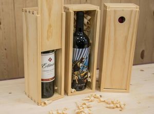 Elegante Soporte de Madera para Botellas, para Mesa de Comedor, Estante de Almacenamiento de Botellas de Vino, Soporte de Exhibición de Madera Maciza Hecho a Mano para Cocina - Product Image 4