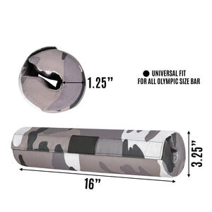 Almohadillas de Goma para Barra de Pesas, Unisex, con Logotipo Personalizado, Transpirables, Cómodas, Soporte para Hombros y Cuello, Alta Calidad, Duraderas - Product Image 2