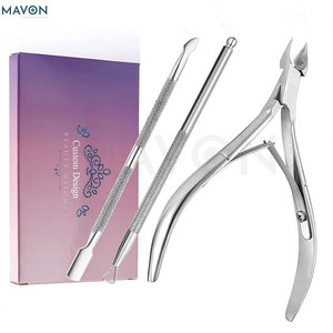 Coupe-ongles en acier inoxydable de qualité supérieure, lame tranchante, pour manucure, pédicure, coupe-cuticules, pour les doigts, vente en gros - Product Image 3