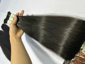 สินค้าขายดี! ผมมนุษย์เวอร์จินแท้แบบเป็นมัด ขายส่ง ผมเวียดนาม AZURA HAIR เย็บสองชั้นแบบเครื่องจักร ผมแท้แบบไม่ผ่านกระบวนการ น้ำหนัก 100 กรัม ทุกแบบ - Product Image 2