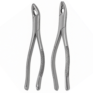 2 Piezas de Fórceps Manuales para Extracción Dental # 150AS # Pinzas de Extracción Dentales 151AS con Puntas Dentadas, Acero Inoxidable, Agarre Ergonómico - Product Image 2