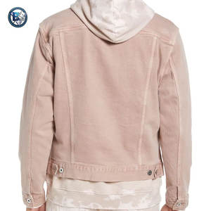 Veste en jean tendance pour homme, vêtement d'extérieur décontracté, style personnalisé pour la mode streetwear, veste d'hiver - Product Image 3