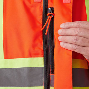 Vestes de travail réfléchissantes à haute visibilité pour hommes, vêtements de sécurité chauds pour la circulation, vêtements de travail, veste de sécurité pour la construction - Product Image 5
