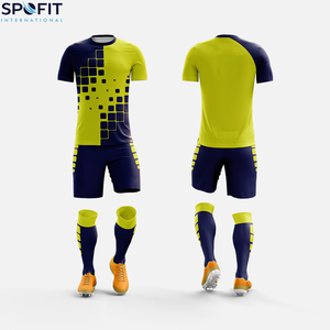 Conjunto de Uniforme de Fútbol 2026, Transpirable, de Secado Rápido, Sublimado, Camiseta y Pantalones Cortos, Uniforme de Equipo, Ropa Profesional para Equipos de Fútbol - Product Image 1