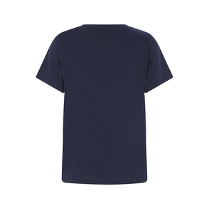 T-shirts amples à manches courtes pour femmes, imprimés et appliqués, en tissu jersey respirant coton-polyester, style streetwear premium - Product Image 6