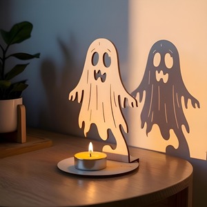 Elegant Stainless Steel Candlestick Home Decoration Handmade Halloween Candle Holder Decor Miniature Home Decor Art Gifts - Product Image 3