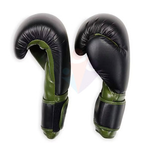 Gants de boxe en similicuir de haute qualité, les plus vendus, pour l'entraînement sportif en extérieur, ajustables avec fermeture, design personnalisable - Product Image 6