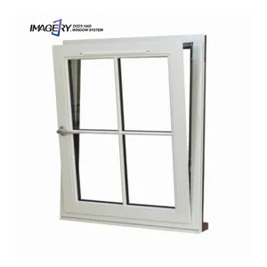 Imagery China leading manufacture modern upvc tilt and turn windows system with new design