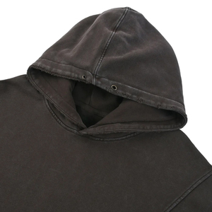 เสื้อฮู้ดดี้แบบมีแผ่นผ้าต่อแบบถอดประกอบได้ ลุควินเทจ ทรงโอเวอร์ไซส์ ผ้าฝ้ายเทอร์รี่ ซักทำให้ดูเก่า สำหรับฤดูหนาว แฟชั่นยูนิเซ็กส์ - Product Image 3