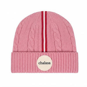 Custom Graphic Design Printed Jacquard Y2K Winter Streetwear <b>Skull</b> Cap Knitted Warm Reversible <b>Beanie</b> Hat with Big Log - Product Image 3