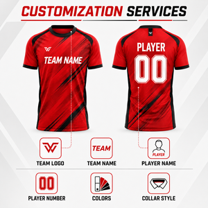 เสื้อฟุตบอลเด็กแบบกำหนดเองได้ น้ำหนักเบา สำหรับสโมสร สถาบันฝึกสอน โรงเรียน และทีมเยาวชน - Product Image 3