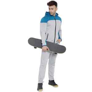 Conjunto Deportivo Reflectante para Hombre de 2 Piezas, Estilo Hip Hop, con Cierre, Traje Deportivo de Nailon para Primavera - Product Image 4
