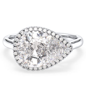 Anillos de promesa de boda REYES Solitaire de plata de ley 925 con moissanita de 1,92 quilates, regalo de aniversario de lujo para mujer, joyería fina - Product Image 3