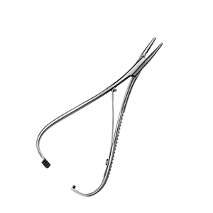 Mathieu Needle <b>Holder</b> 14 cm Surgical Dental Instrument Stainless Steel Precision Suturing Microsurgery Tool Professional Kit - Product Image 2
