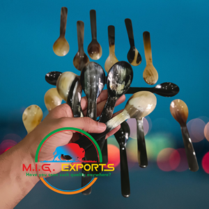 <b>BUFFALO</b> <b>HORN</b> SPOONS LONG HANDLE - Product Image 2