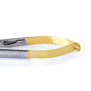 Porte-aiguilles en acier inoxydable de 16 cm à pointe fine courbée avec pinces de blocage, pinces hémostatiques, pinces artériennes, outils médicaux - Product Image 3