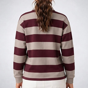 Hot Selling Casual Wear Oversize Fit Short Sleeve <b>Ladies</b> Blank Knitted Breathable 100% Cotton Lightweight Women's T-shirts - Product Image 3