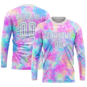 Conjunto de Uniforme de Fútbol Personalizado, Camiseta y Pantalones Cortos, Poliéster que Absorbe la Humedad, Kit de Fútbol para Equipos y Clubes, Suministro de Fábrica OEM - Product Image 3