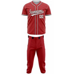 Uniforme de Béisbol Profesional Personalizado 100% Poliéster, Opción de Talla Grande, Impresión Digital por Sublimación, Unisex para Adultos - Product Image 3
