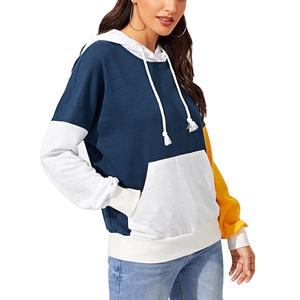 Nueva llegada Diseño Color sólido Casual Mujeres Crop Top Sudaderas con capucha Cómodo ajuste Sudaderas para niñas por Standard International - Product Image 2