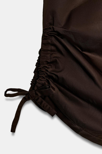 2026 Summer New Vintage Loose Casual Fashion Mid-Waist Drawstring Adjustable Hem Wide-Leg Anti-Pilling <b>Pants</b> - Product Image 3