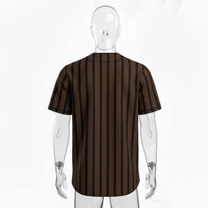 Uniforme de baseball respirant pour hommes, nouveau design personnalisé, dernier style de maillot de baseball - Product Image 3