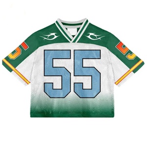 Maillot de football américain personnalisé 2026 en mesh pour homme, avec numéro personnalisé et impression par sublimation intégrale, maillots et chemises unisexes - Product Image 4