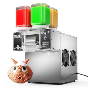 Machine à glaçons en acier inoxydable HS-60 pour boulangerie, capacité 20L/h, à base de lait/eau, 220V, garantie 1 an - Product Image 6