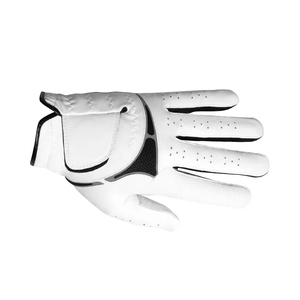 Gants de sport respirants haut de gamme CHARR INDUSTRIEs, best-sellers, à doigts complets, fermeture auto-agrippante, ultra-doux, en cuir véritable Cabretta pour le golf - Product Image 4