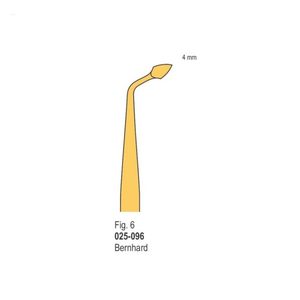 Elevadores de Raíz Dentales Quirúrgicos Bernhard Fig. 6 |   Instrumentos de Extracción Dental de Acero Inoxidable |   Certificado CE - Product Image 1