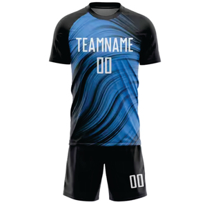 Nuevo Uniforme de Fútbol Personalizable para Equipos, Camiseta y Pantalones Cortos para Hombre, Ropa Deportiva que Absorbe la Humedad - Product Image 2
