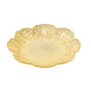 ชามอาหารทรงกลมสีทอง ผลิตจากสแตนเลสและทองเหลือง สำหรับใช้ในบ้านและสวน - Product Image 3