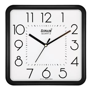 Reloj de Pared Dorado de Excelente Calidad y Elegante Diseño para Oficina, Dormitorio o Sala de Estar, con Números Fáciles de Leer, Disponible para la Venta - Product Image 2