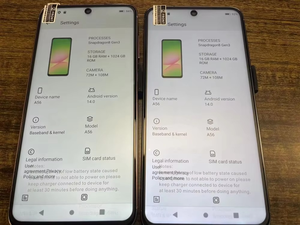 Smartphone 5G neuf, 16 Go + 1 To, écran large de 7,3 pouces, 108 MP, 144 Hz, téléphone portable A56 - Product Image 5