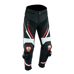 Pantalon de moto en cuir respirant et imperméable de haute qualité avec logo et design personnalisés Pantalon de moto en cuir pour homme - Product Image 5